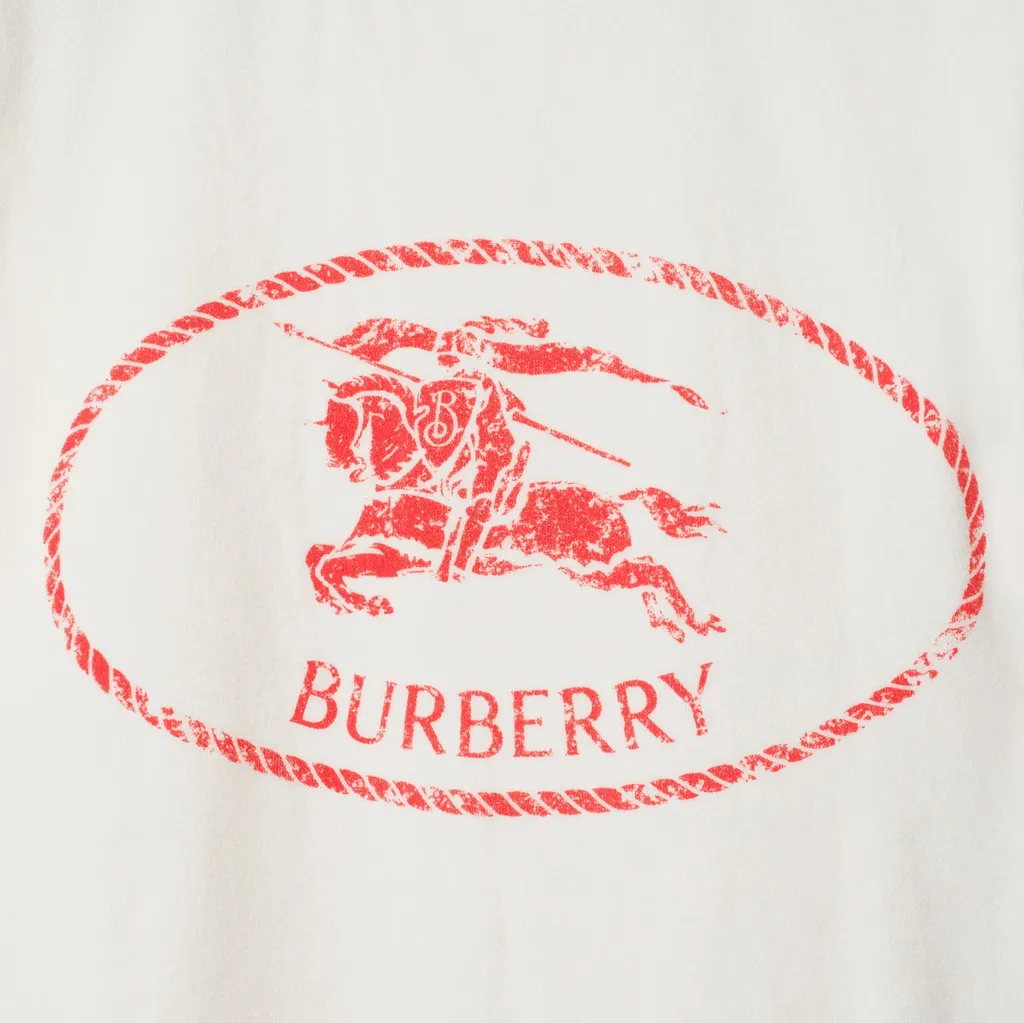 Knight Stamp Towelling T-Shirt
