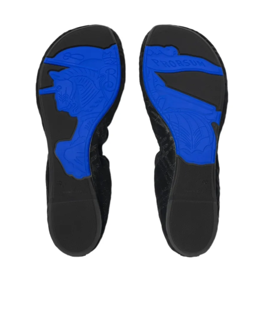 Suede Ballerina Shoes