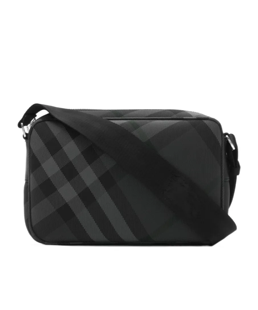 Slim Grid Crossbody Bag