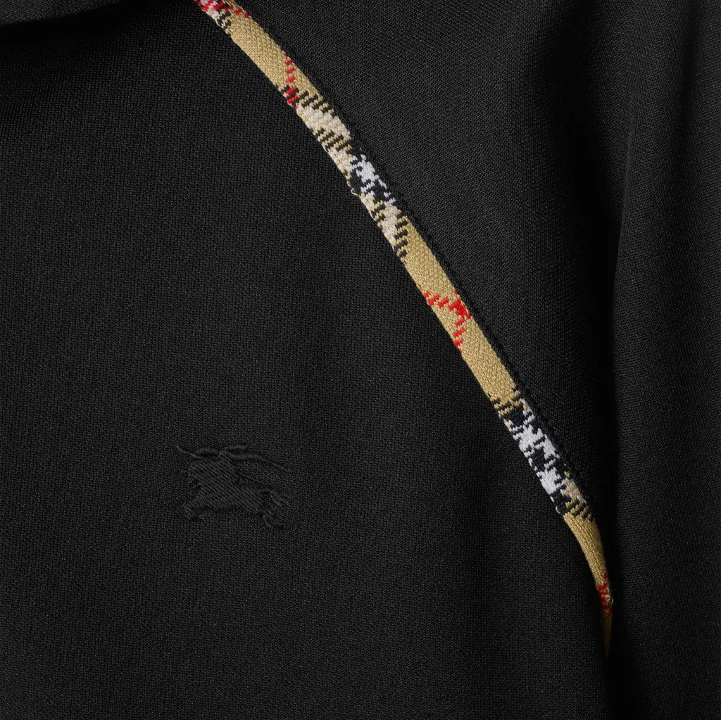Check-Trim Hoodie