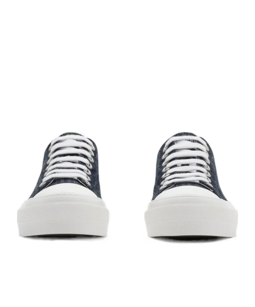 Checked Low-Top Sneakers