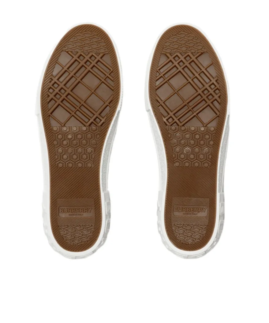 Checked Low-Top Sneakers