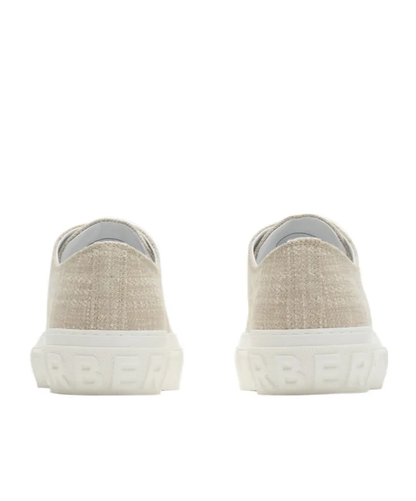 Checked Low-Top Sneakers