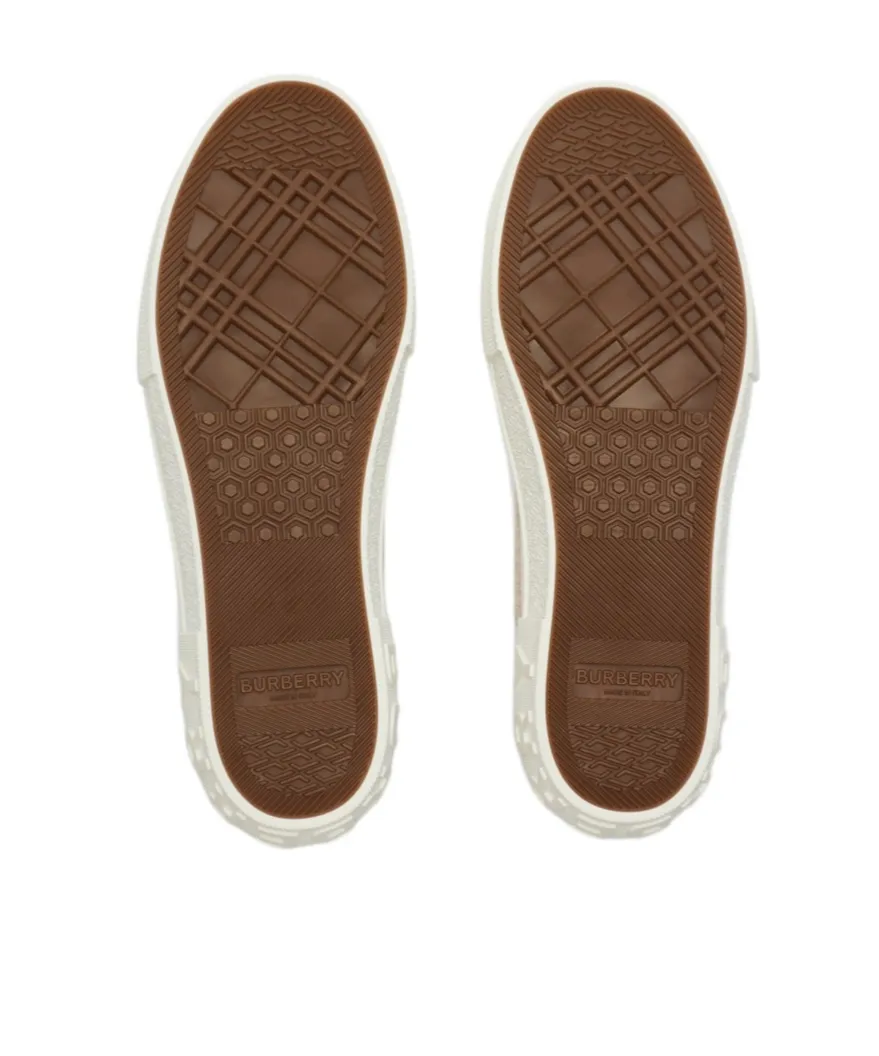 Checked Low-Top Sneakers
