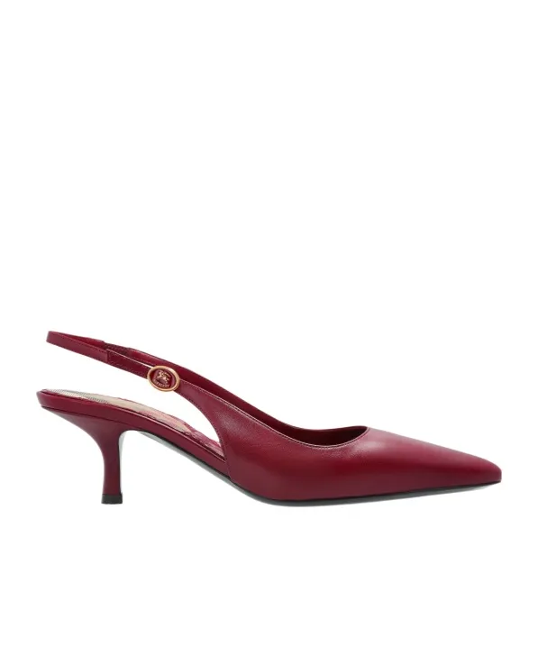 Pointed-Toe Slingback Pumps