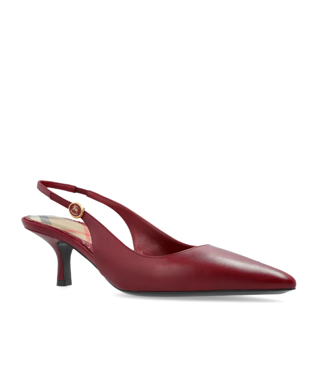 Pointed-Toe Slingback Pumps