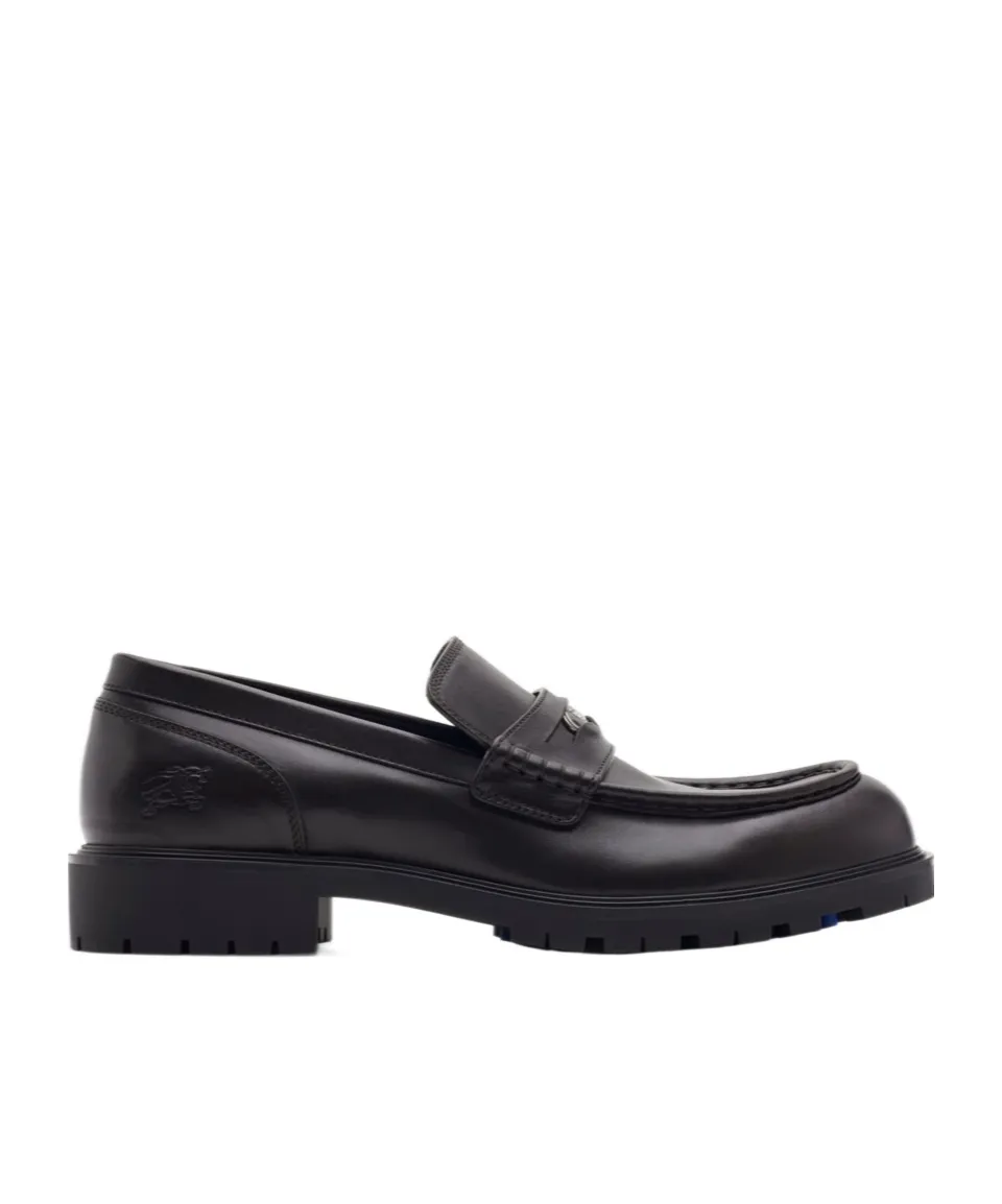 Rouge Logo Plaque Loafers