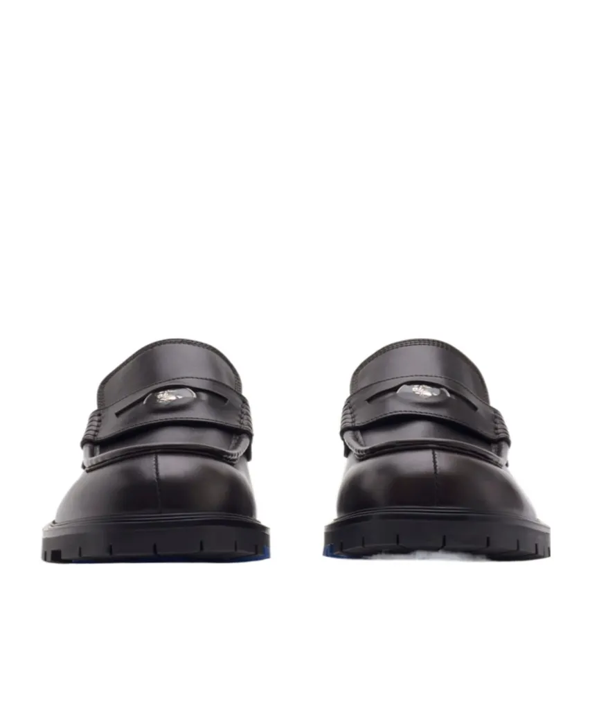 Rouge Logo Plaque Loafers