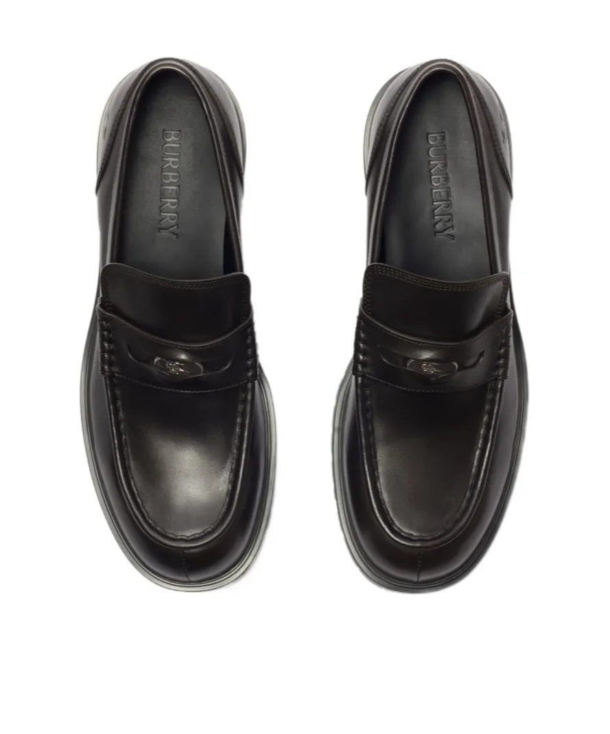 Rouge Logo Plaque Loafers
