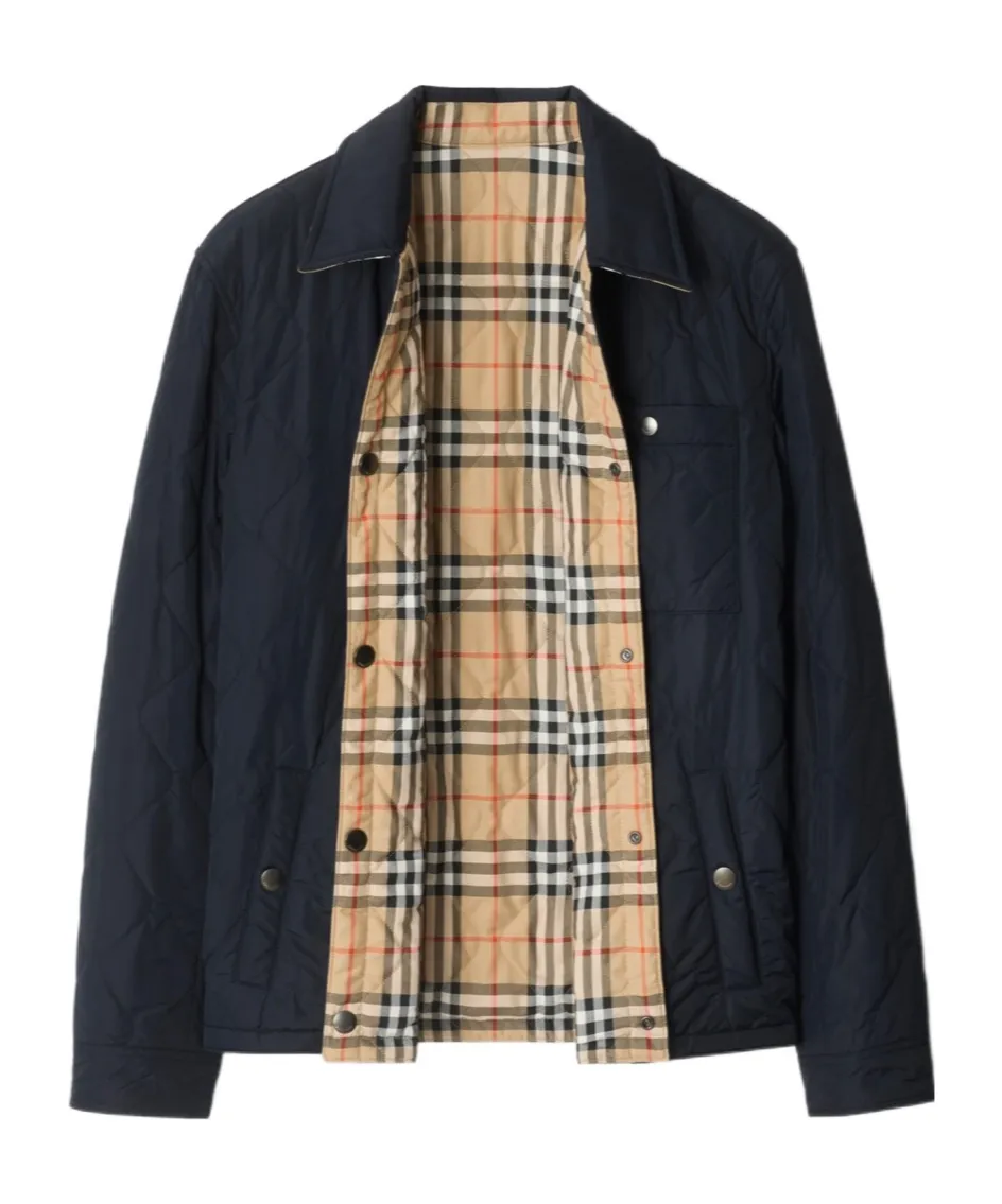 Reversible Quilted Overshirt