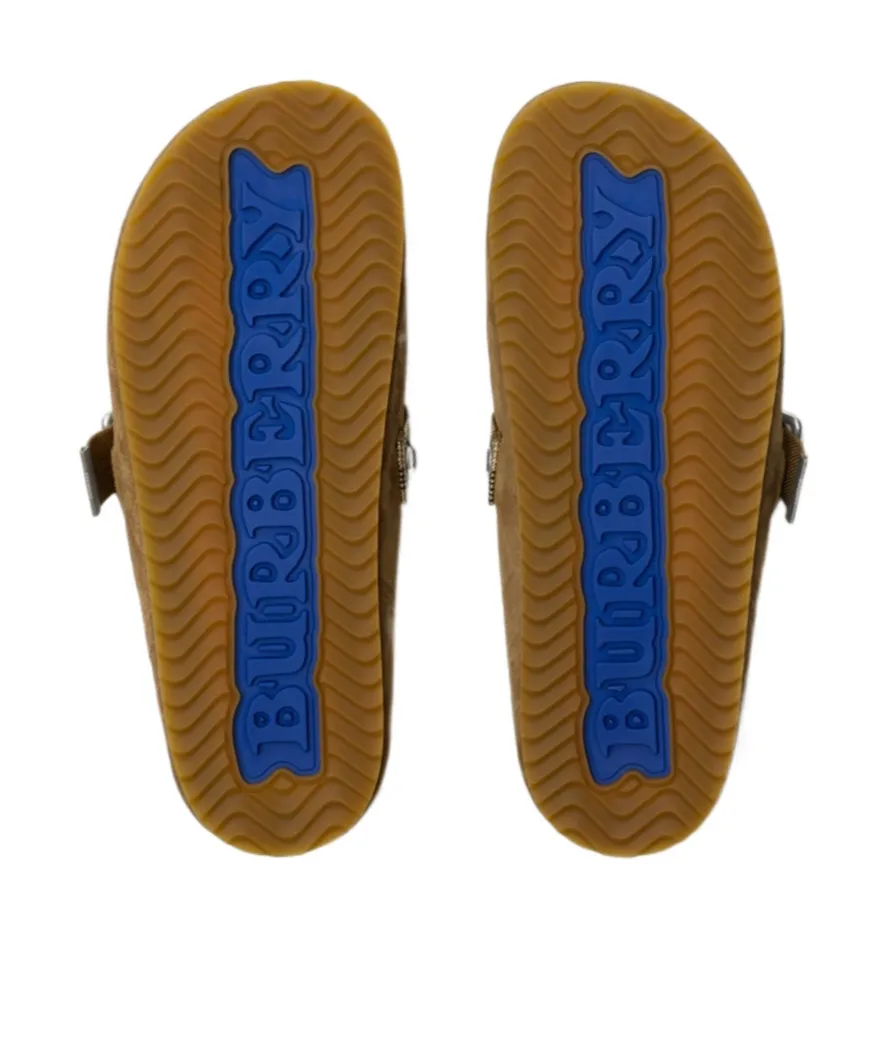 Checked Urchin Clogs