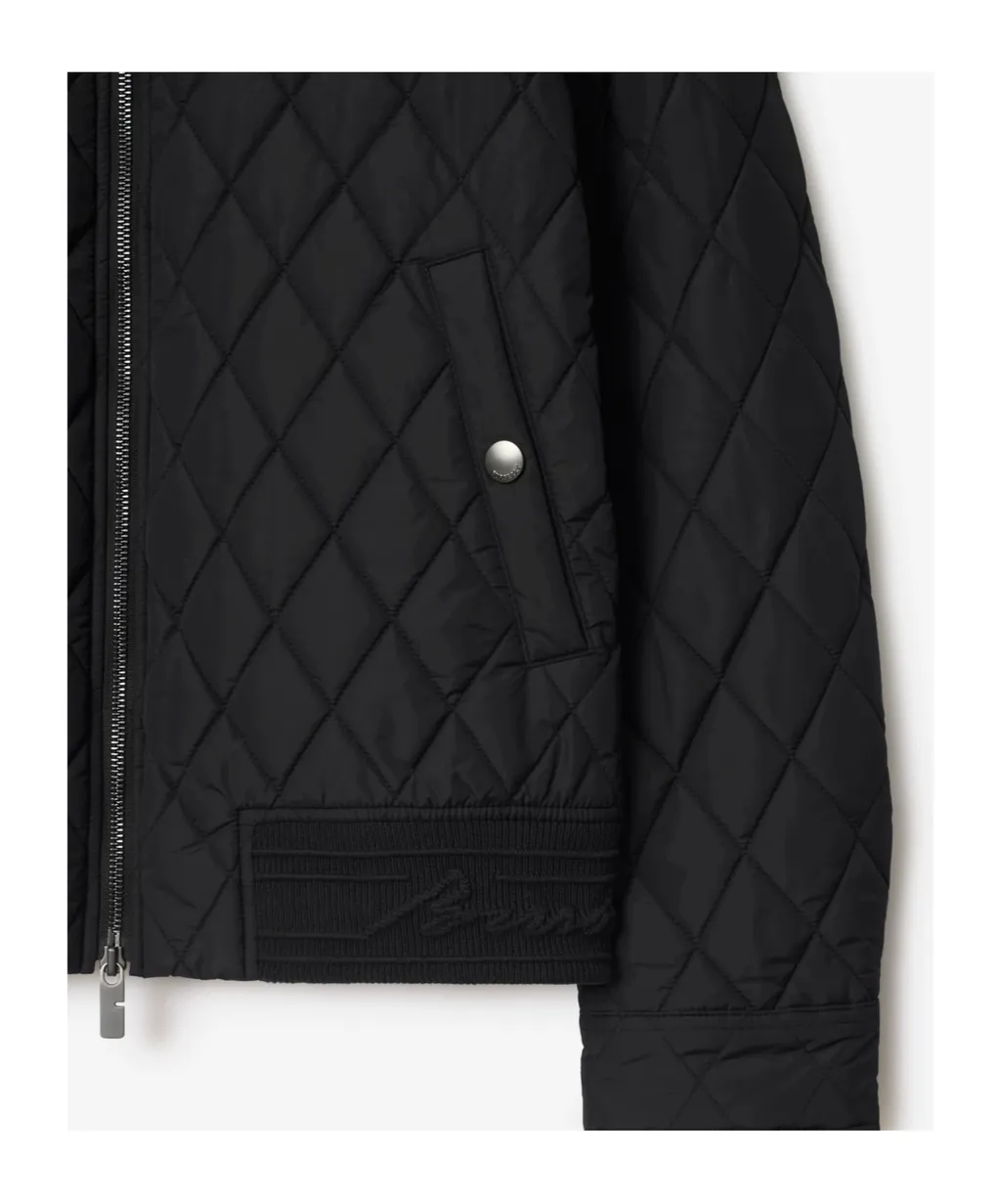 Quilted Zip-Up Jacket