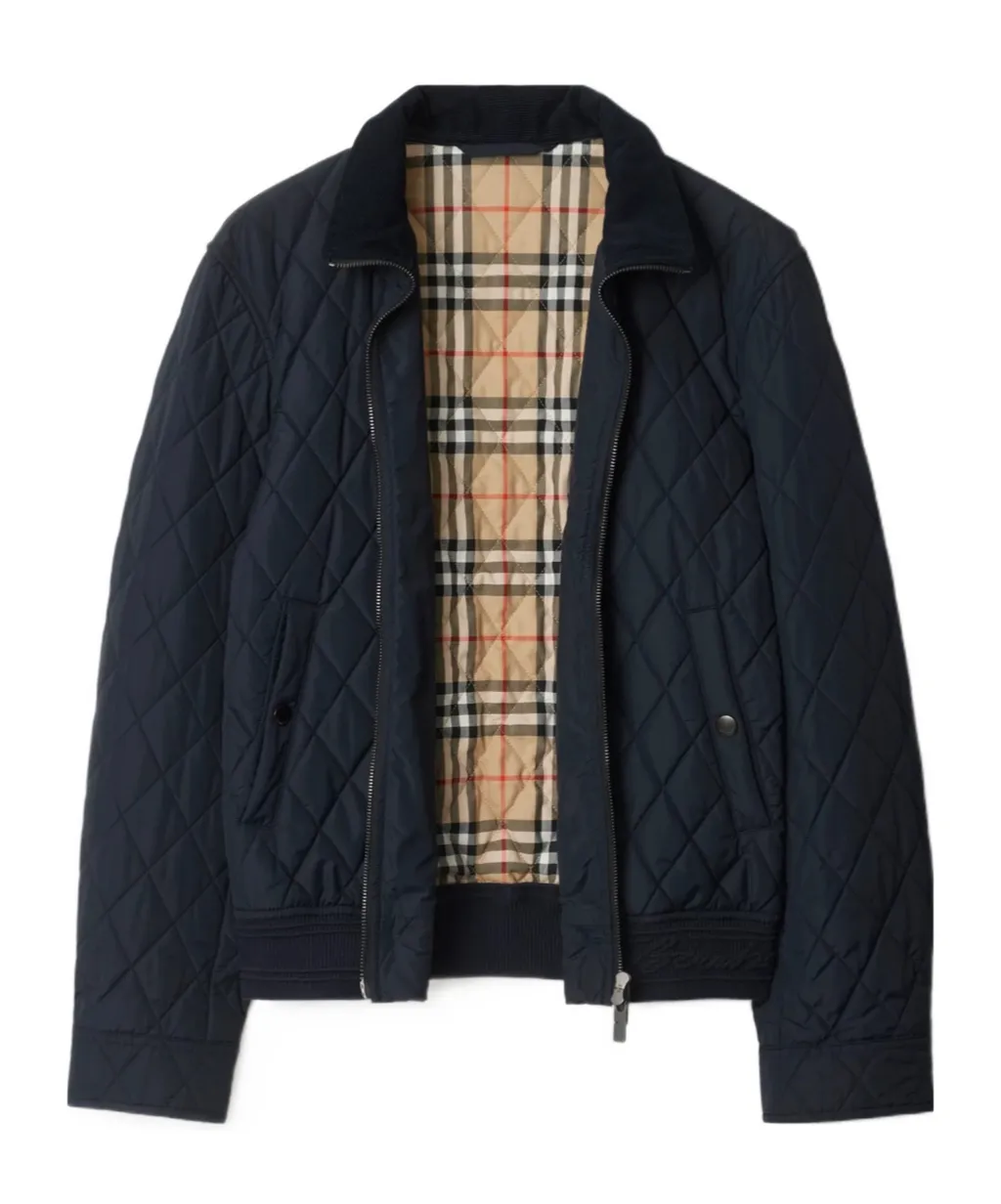 Quilted Zip-Up Jacket