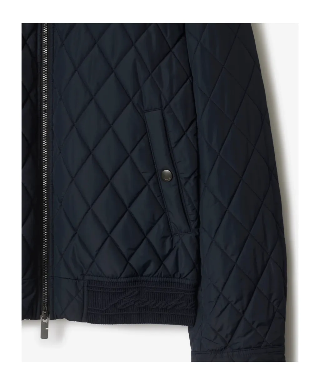 Quilted Zip-Up Jacket