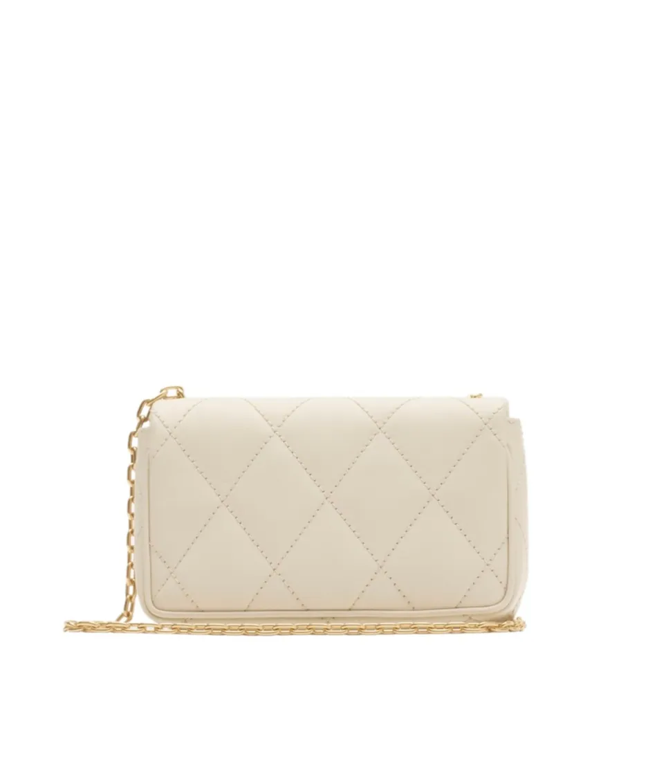 Strand Quilted Chain-Linked Shoulder Bag