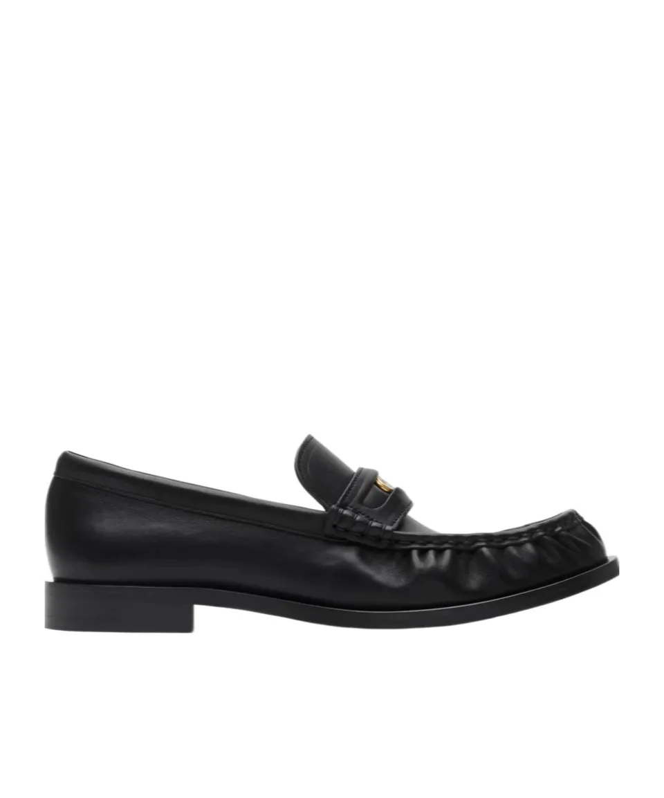 Cadet Ruched Detail Loafers