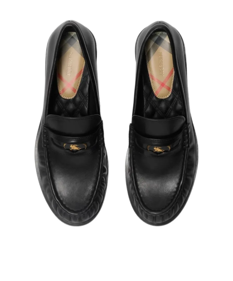 Cadet Ruched Detail Loafers