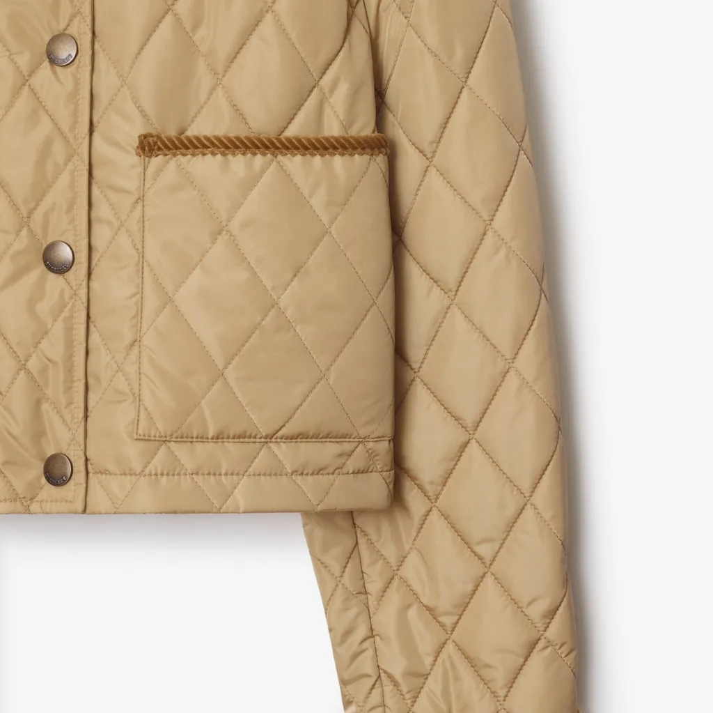Long Sleeved Quilted Jacket