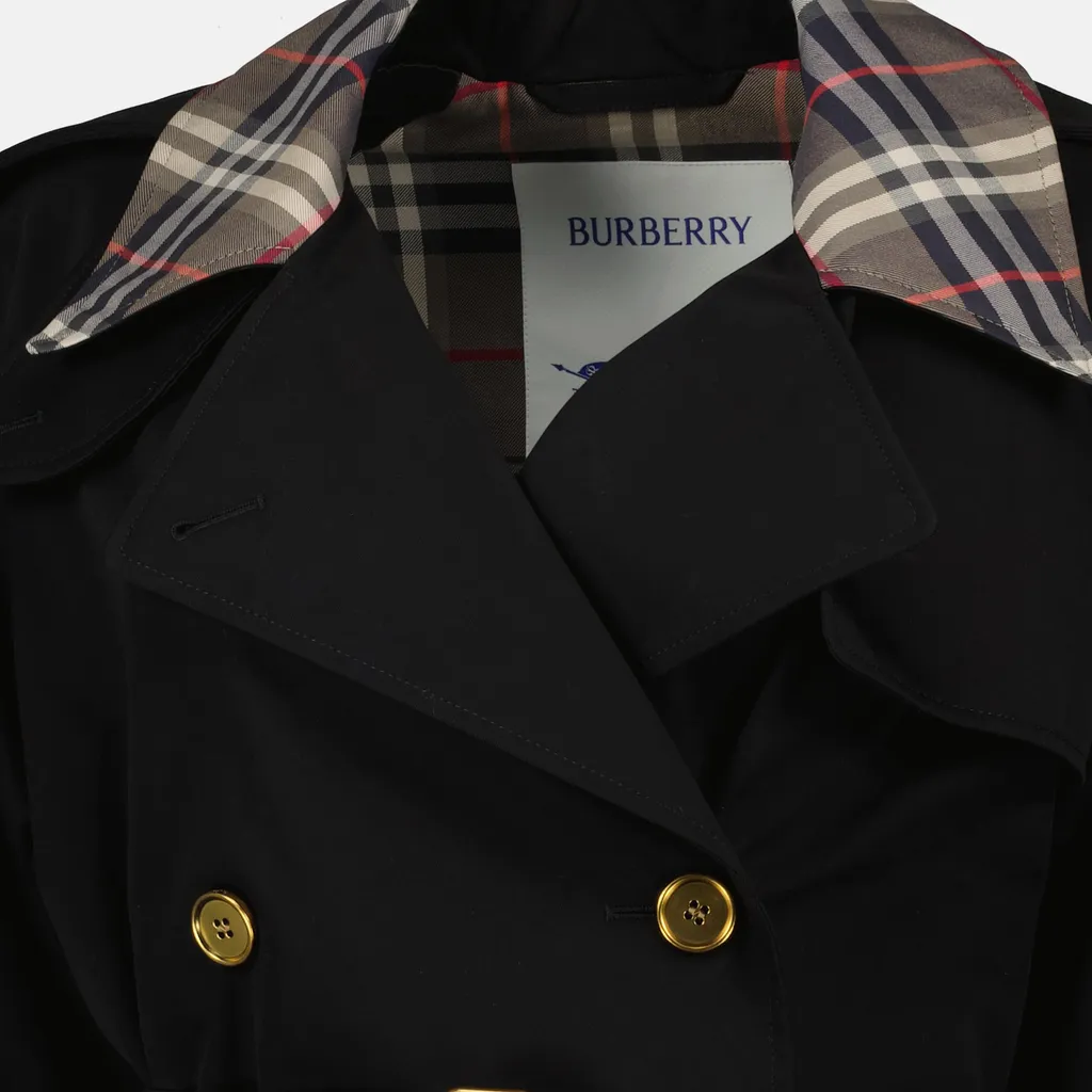 Double Breasted Belted Trench Coat