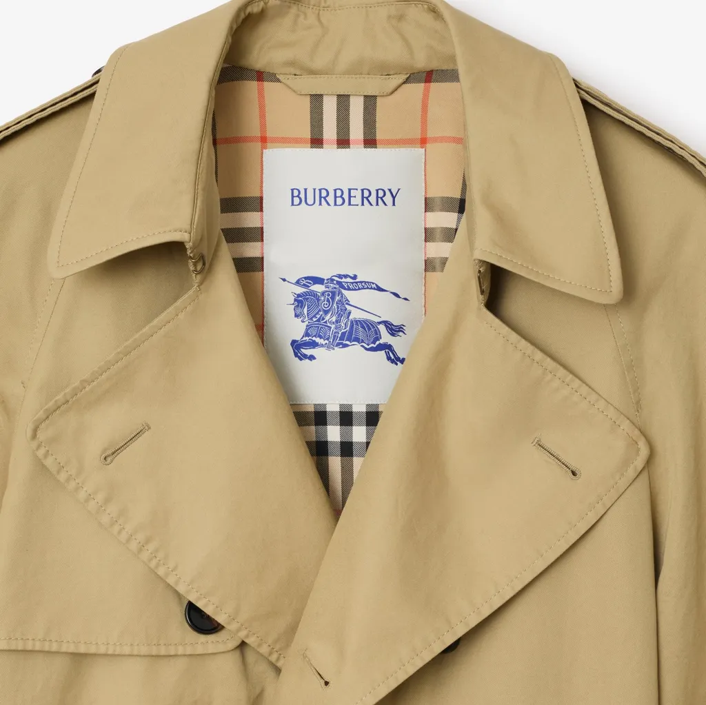 Double Breasted Belted Trench Coat