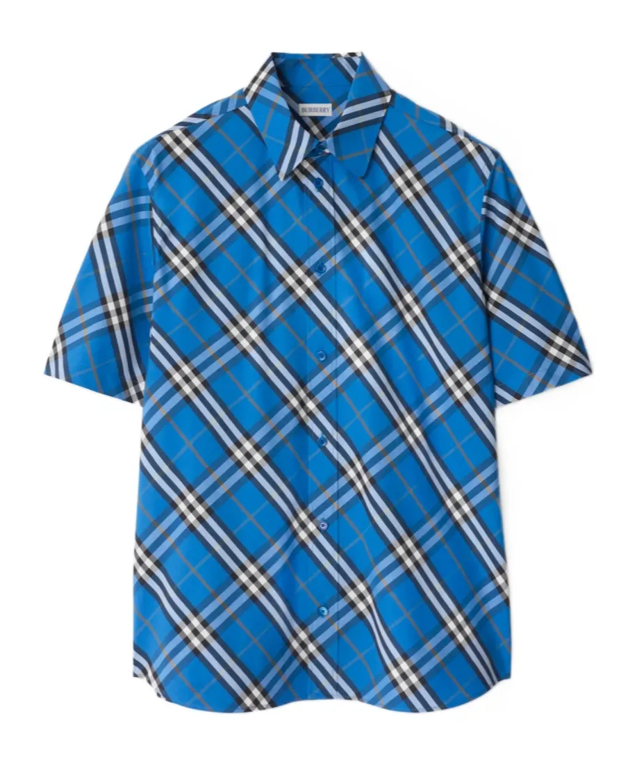 Check Cotton Shirt