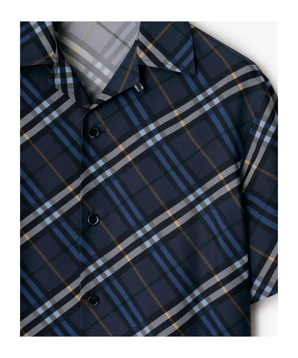 Checkered Short-Sleeve Shirt