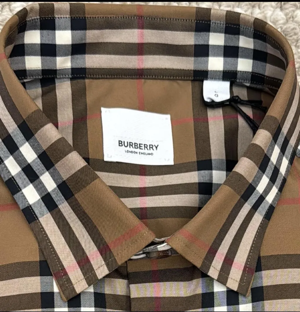 Plaid Short-Sleeved Shirt