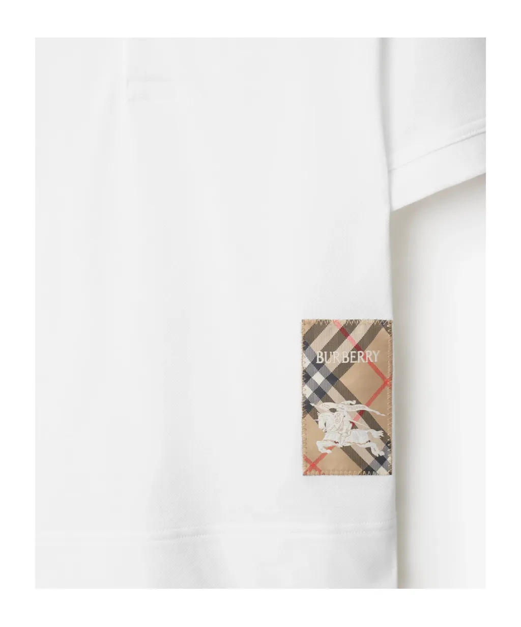 Check Label Polo Shirt
