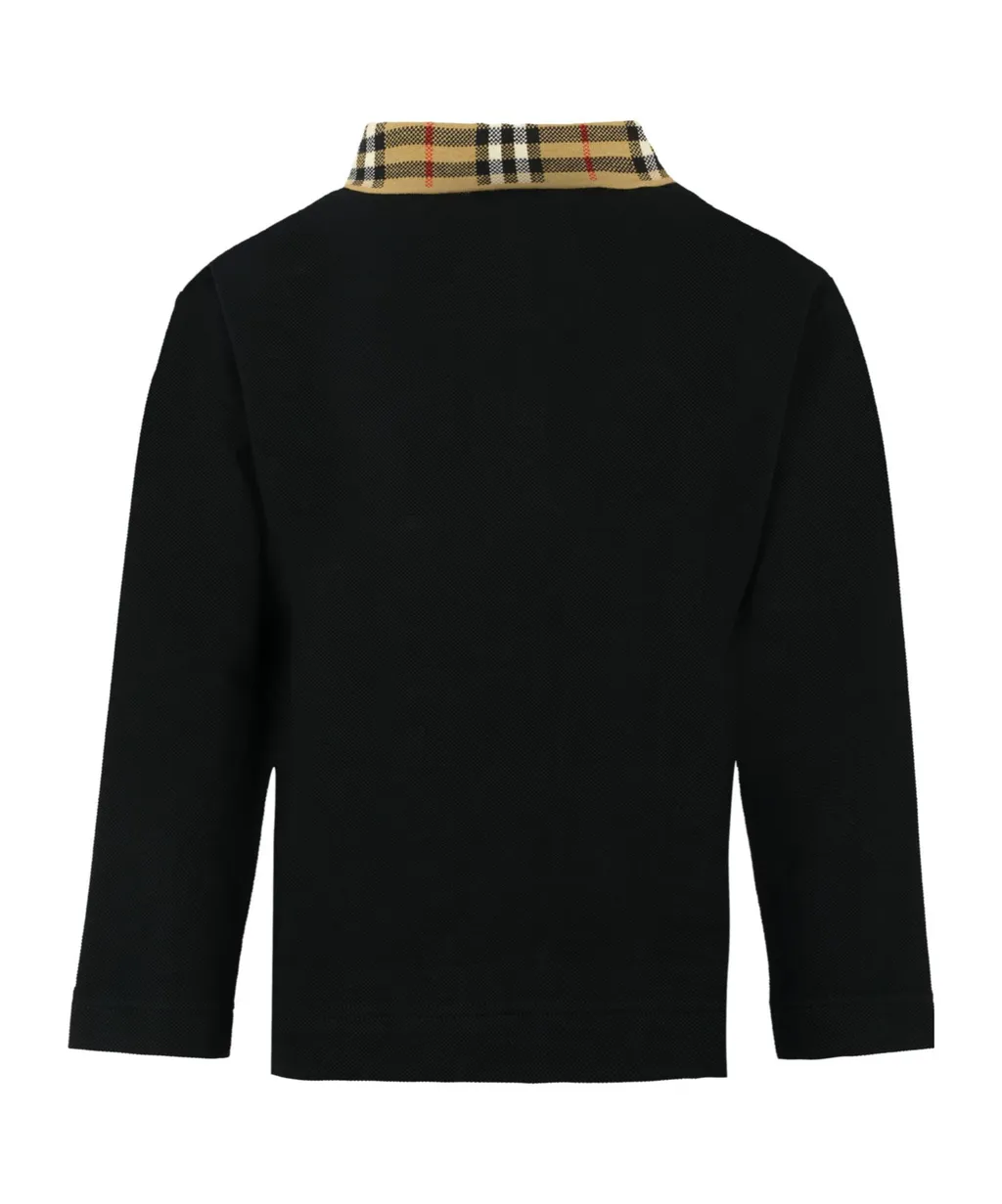 Kids Long-Sleeved Polo Shirt