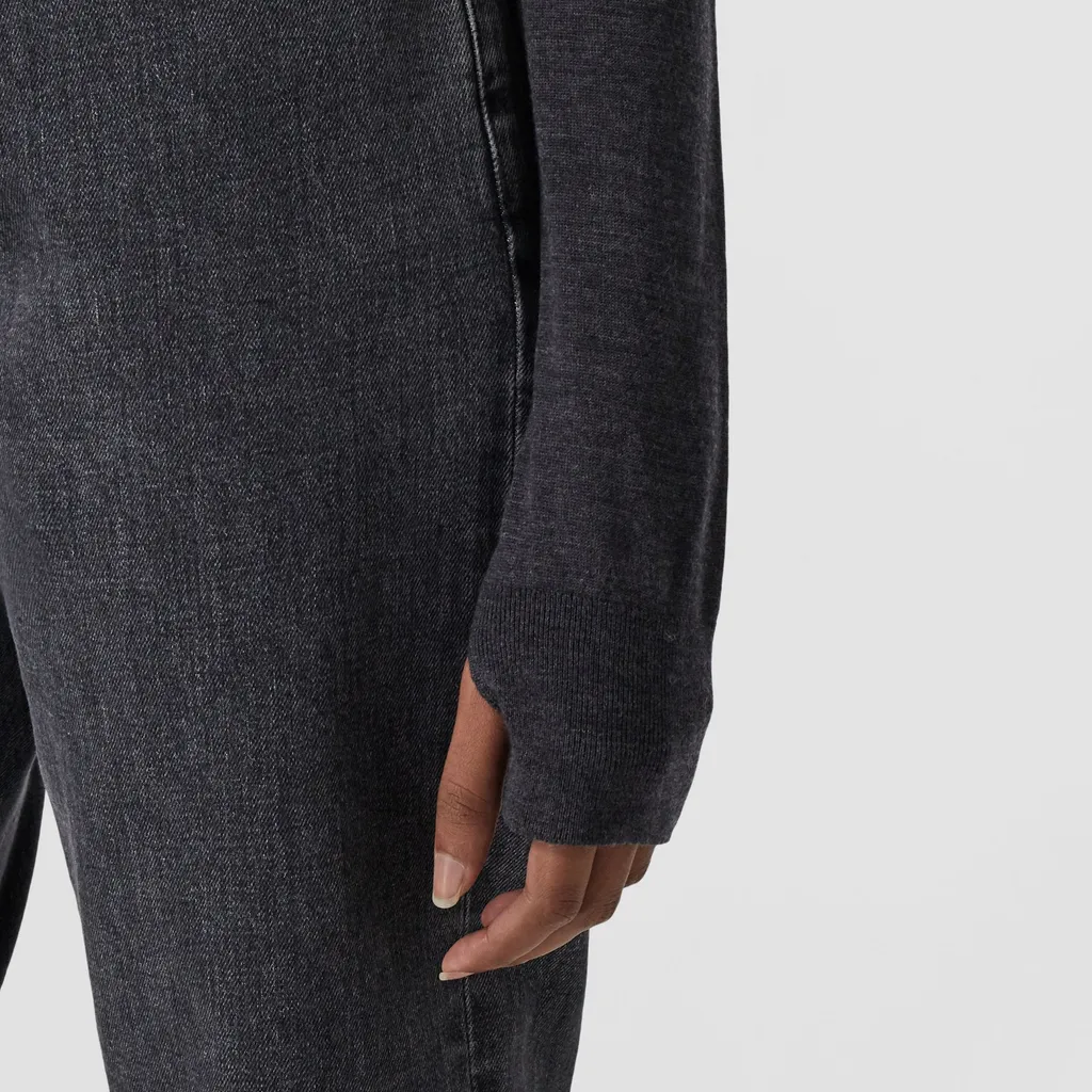 Knitted Roll Neck Jumper