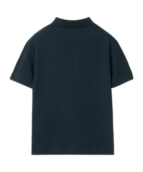 Logo Patch Short Sleeved Polo Shirt