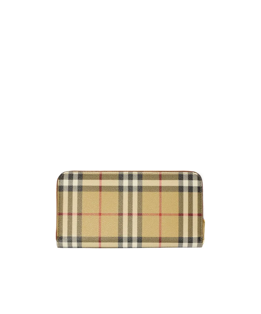 Check Zip-Around Wallet