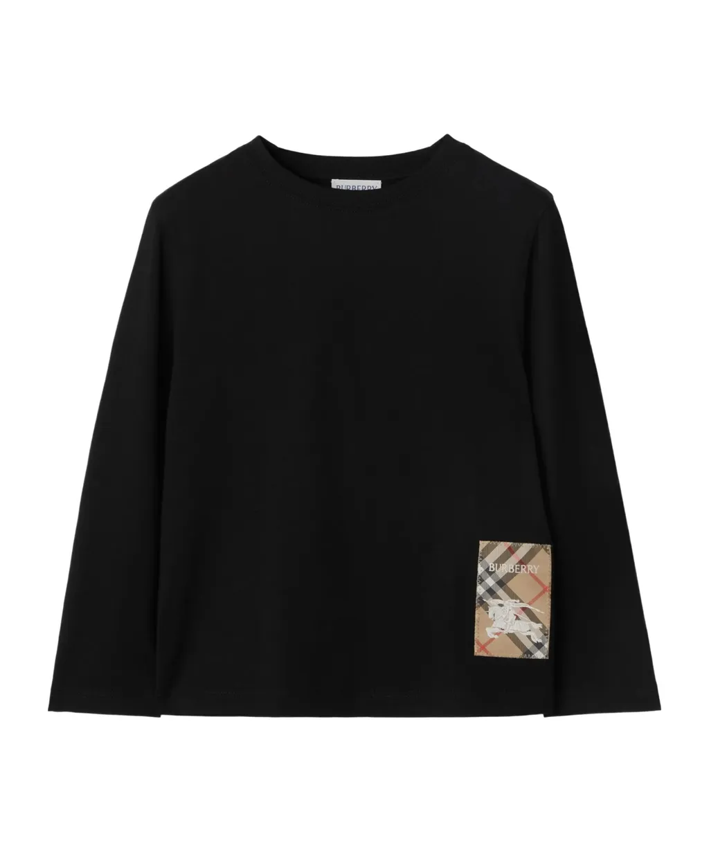 Long-Sleeved Crewneck T-Shirt