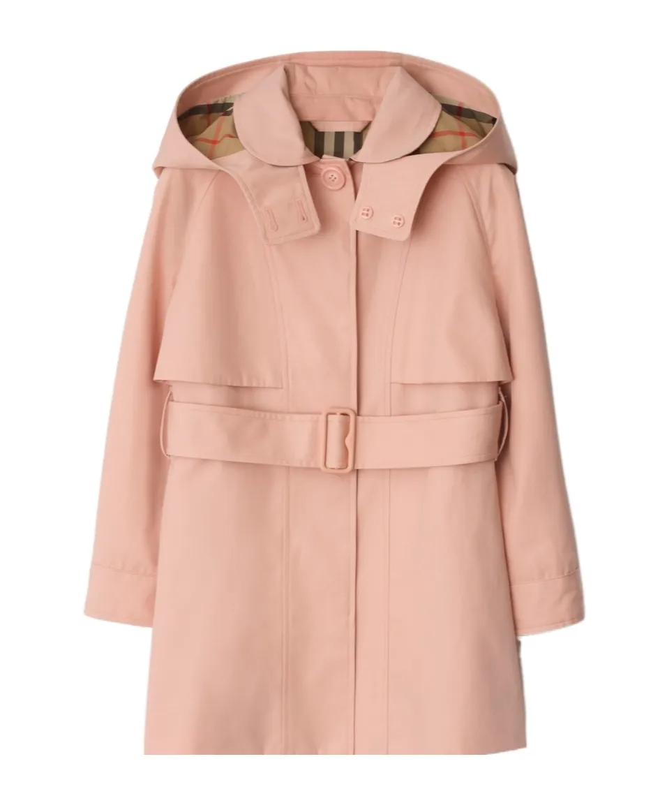 Hooded Trench Coat