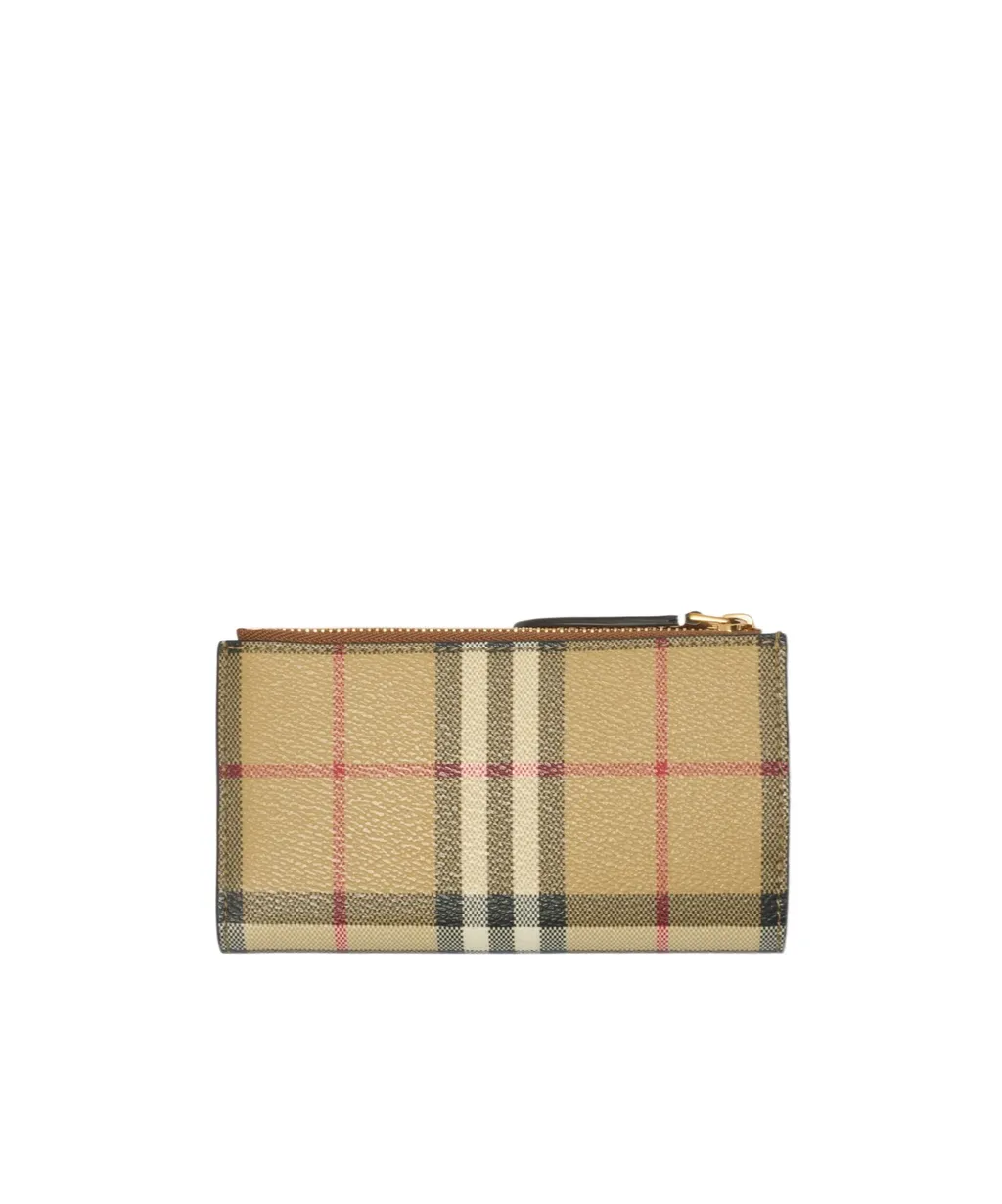 Medium Check Bifold Wallet