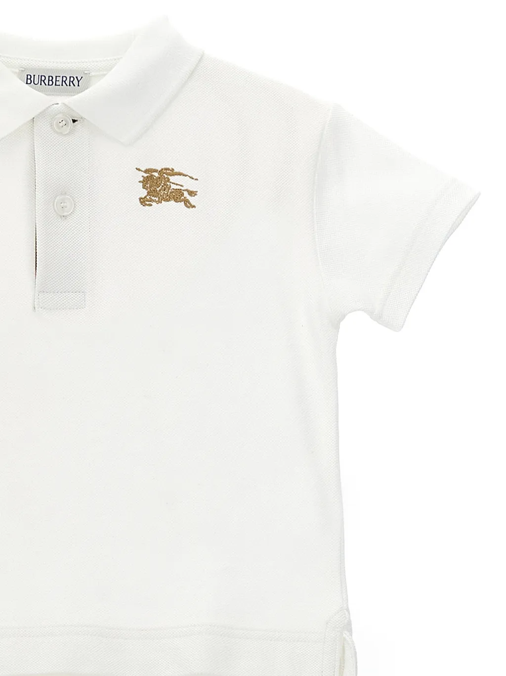 Logo Embroidered Short-Sleeved Polo Shirt