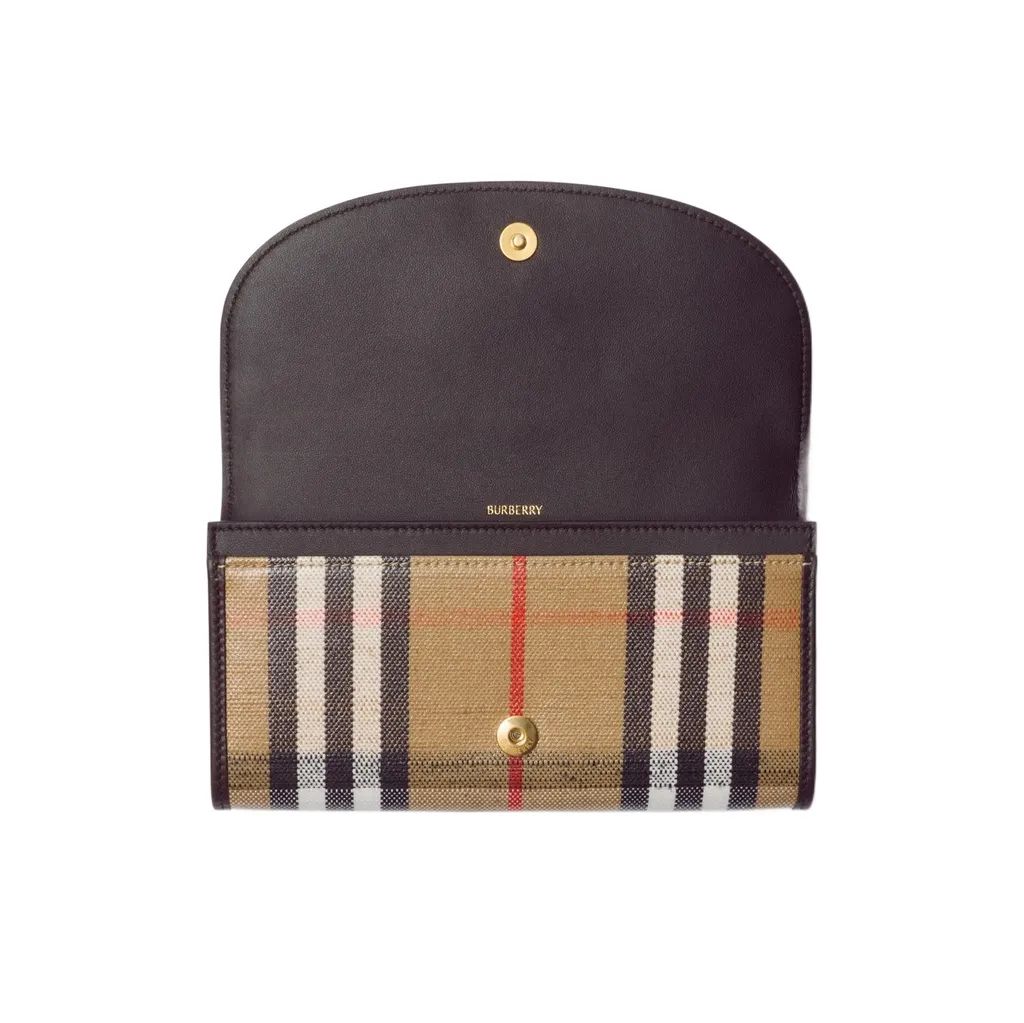 Highlands Checked Continental Wallet