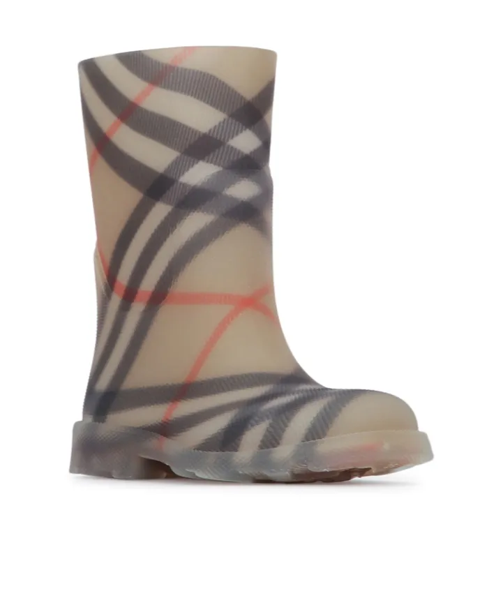 Checked March Boots