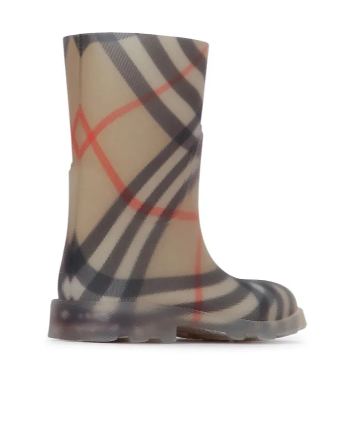 Checked March Boots