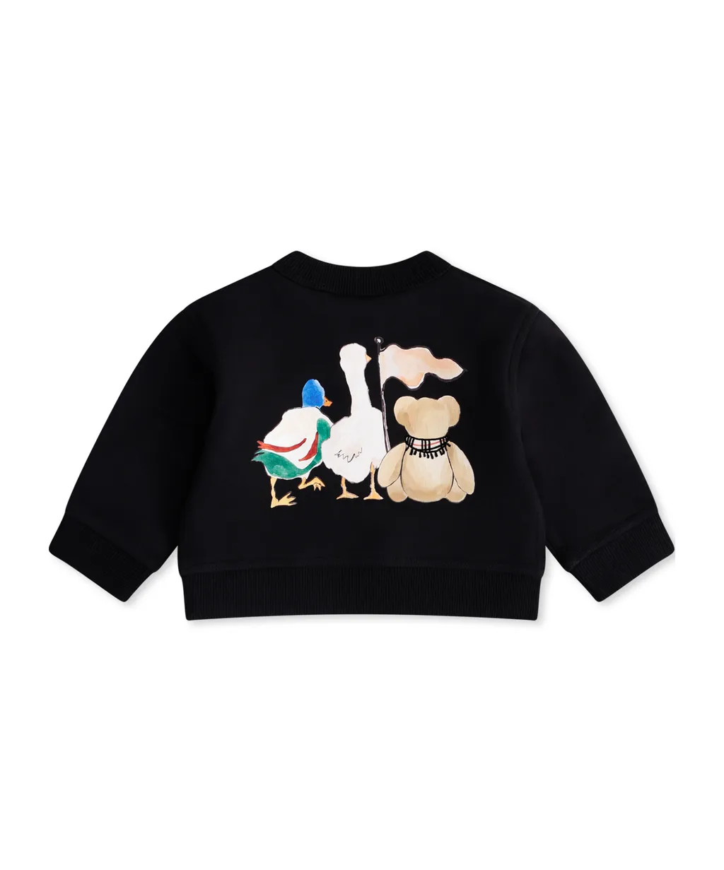 Thomas Bear And Friends Cotton Sweatshirt