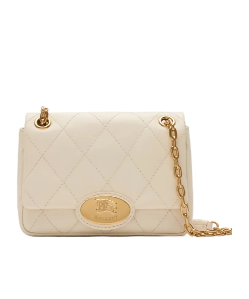 Small Strand Quilted Crossbody Bag