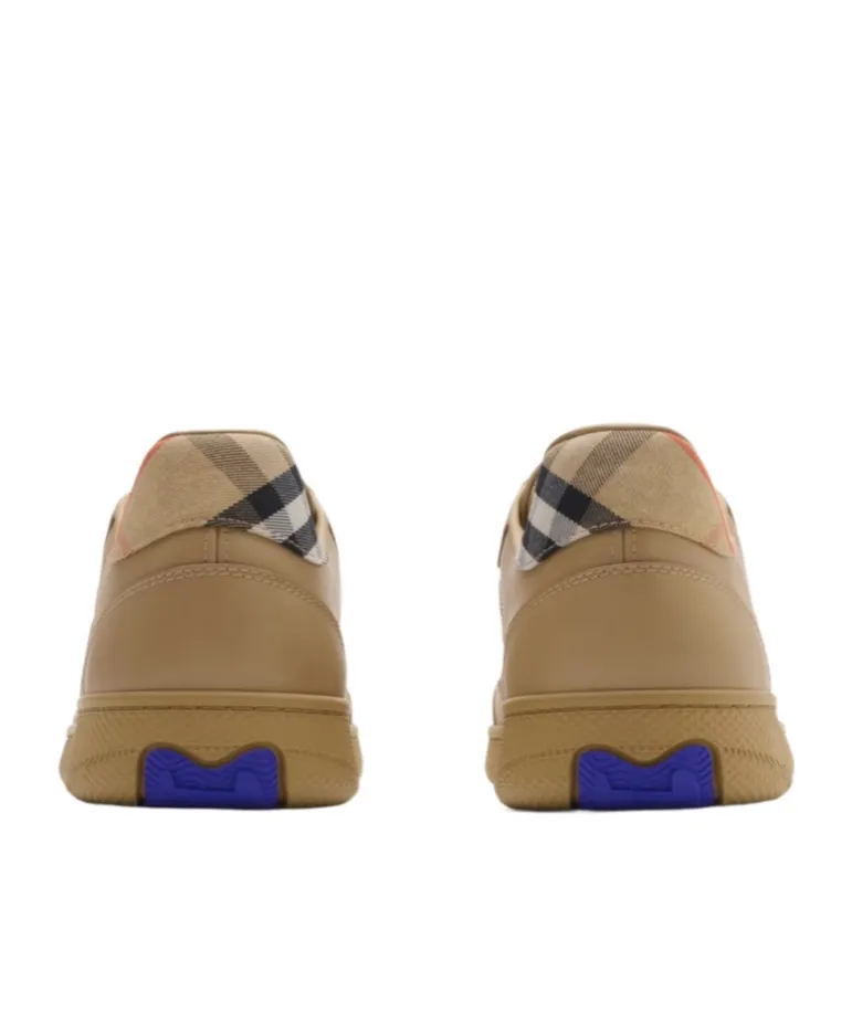 Checked Terrace Lace-Up Sneakers