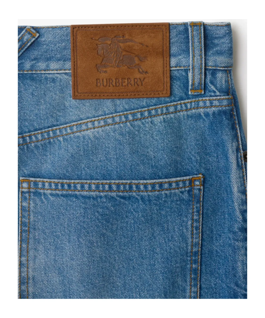 Straight-Leg Loose Jeans