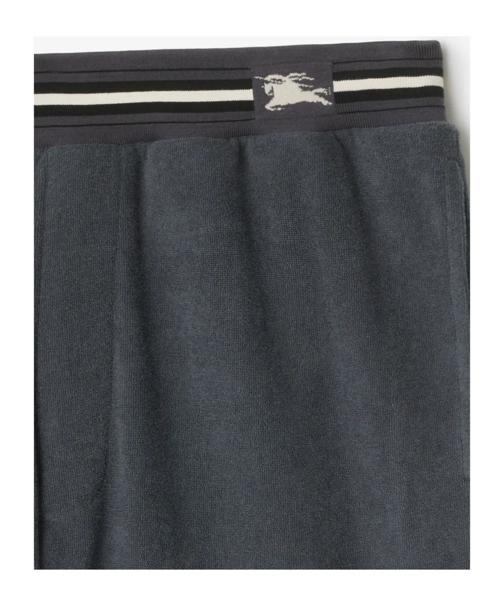 Ekd Motif Towelling Bermuda Shorts