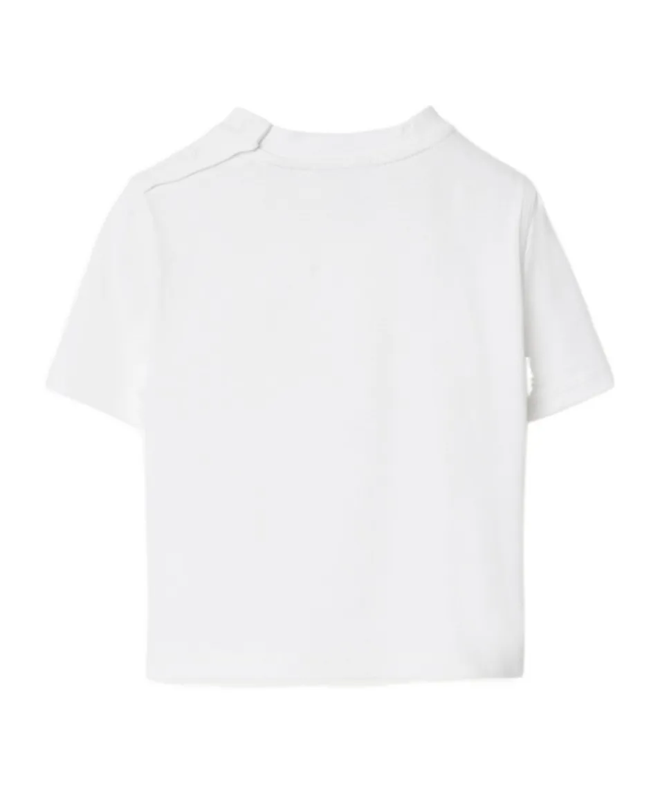 Bear-Printed Crewneck T-Shirt