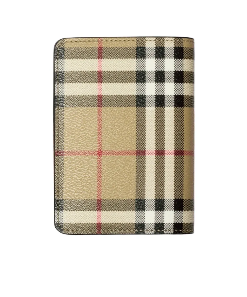 Checkered Passport Holder