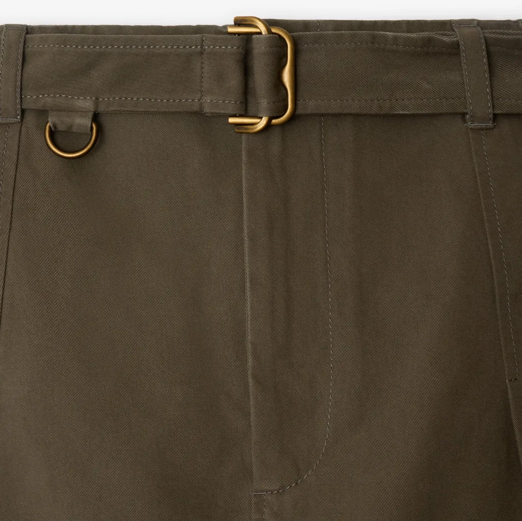 Embroidered High-Waisted Shorts