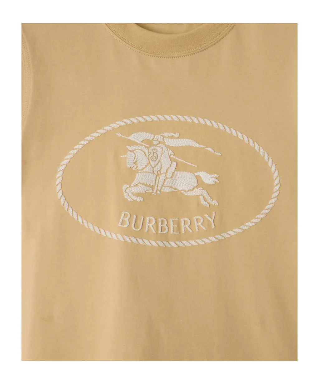 Logo Embroidered Crewneck T-Shirt