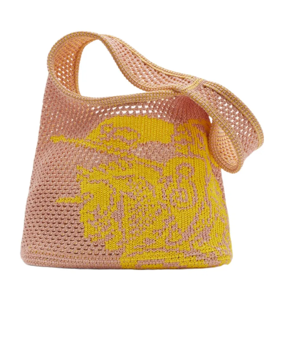 Ekd Motif Crochet Tote Bag