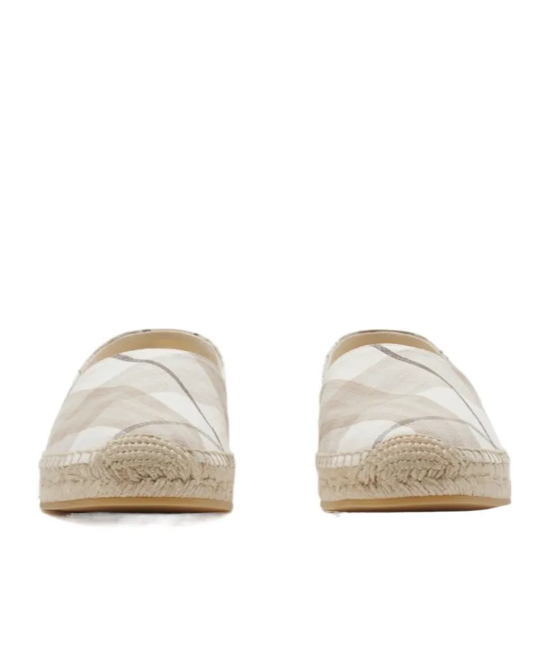 Mews Checked Slip-On Espadrilles
